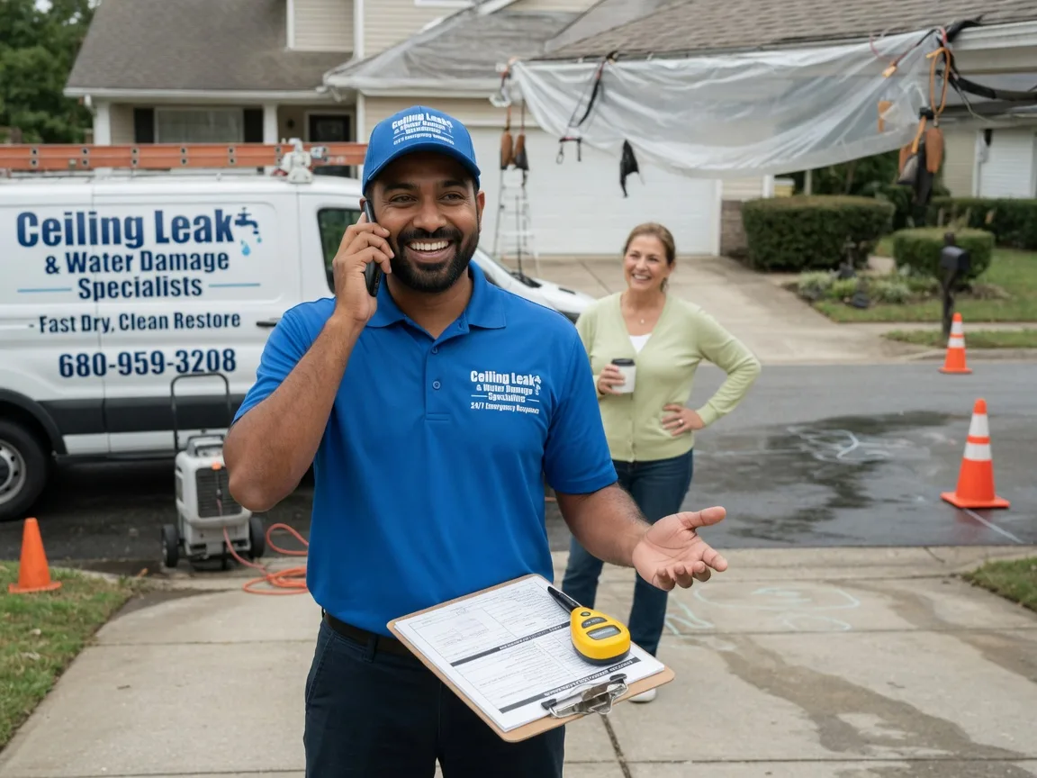 Ceiling Leak Cleanup Sheep Springs, NM FAQs